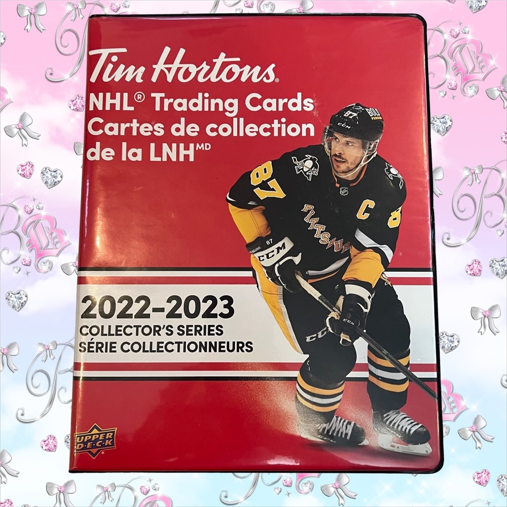 Tim Hortons NHL trading cards binder book cards brand new collectors hockey 🏒